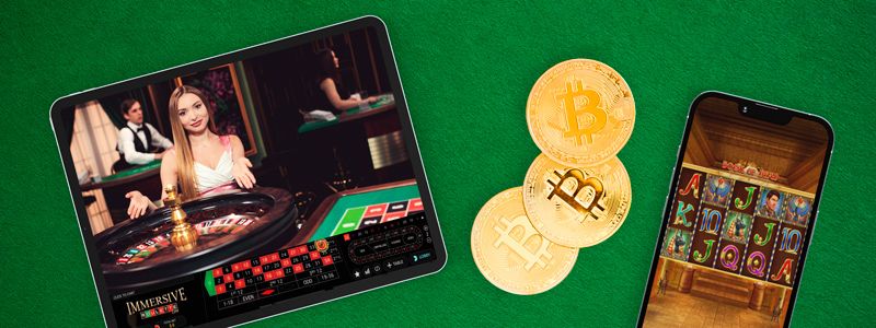 Mobiles Glücksspiel mit Bitcoin