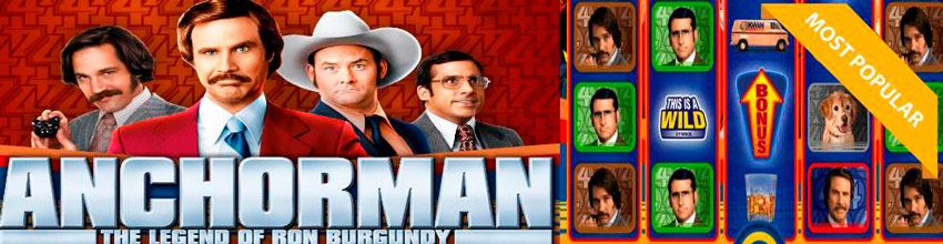 Anchorman der Online-Spielautomat von Bally