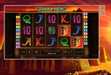 Spielautomat - Book of Ra Deluxe.