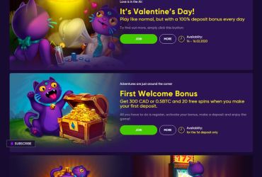 Bao Kasino - Liste der Aktionen.