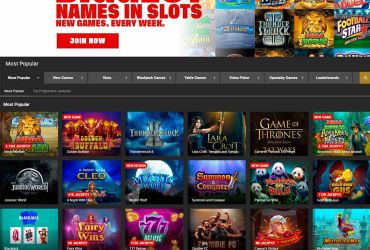 Bodog Casino - Hauptseite