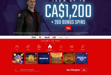 Captain Spins - Lobby