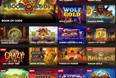 Energy Casino - Liste der Spielautomaten