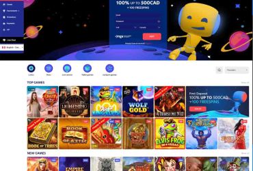 Evospin Casino - Lobby