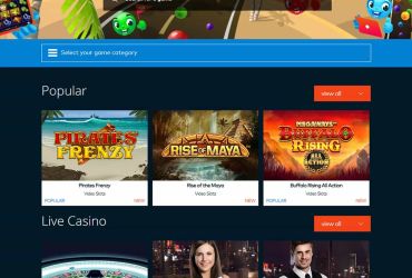 SpaГџ Kasino - Lobby.