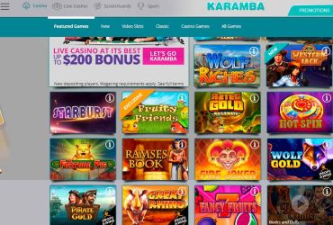 Karamba Kasino - Lobby.