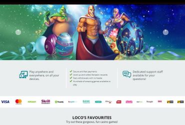 Locowin Casino - Hauptseite