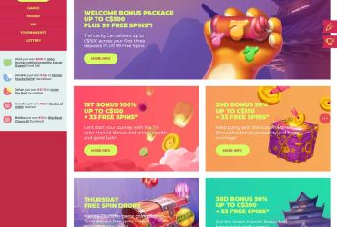 Maneki Kasino - Liste der Aktionen.