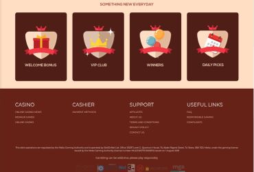 Queen Vegas - Aktionsseite