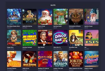 Rolling Slots Casino - Liste der Spielautomaten