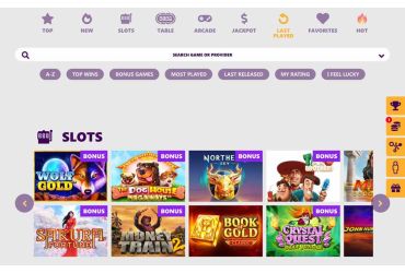 Slottop - Liste der Spielautomaten