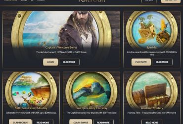 Tortuga Casino - Aktionen