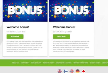 UberLucky - Liste der Aktionen