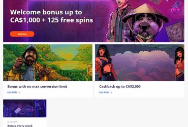 Vulkan Vegas - Liste der Aktionen.