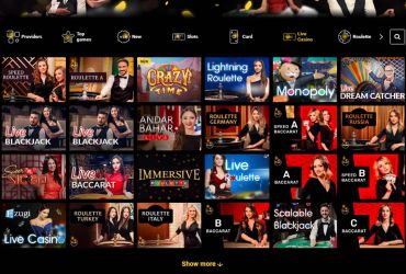 Zet Casino - Liste der Live-Spiele