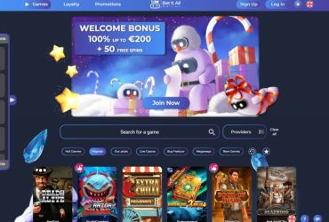 Bet it all Casino - Hauptseite