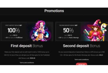 CasinoChan Casino - Aktionen