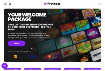 Fire Vegas Casino - Hauptseite