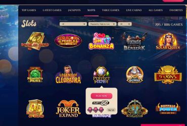 VegasPlus - Slots-Seite