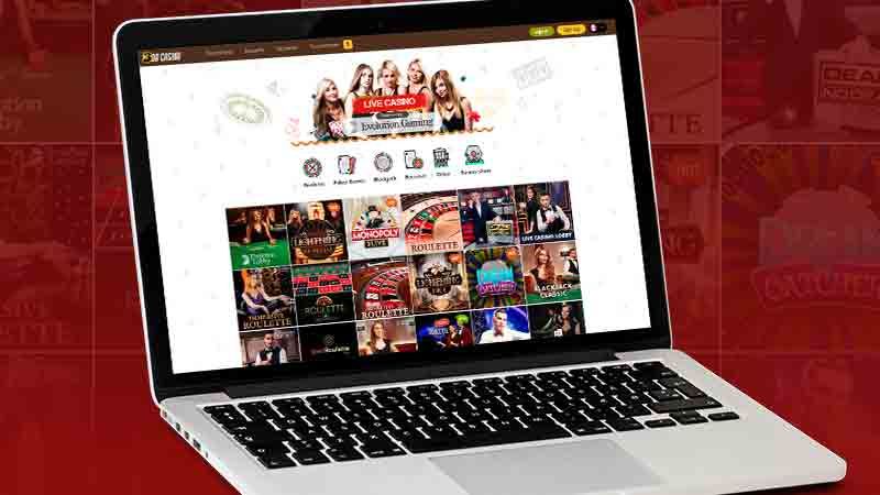 Live-Dealer-Spiele im Bob Casino