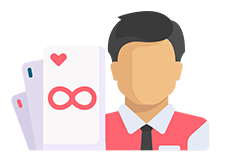 Unendliches Live-Blackjack