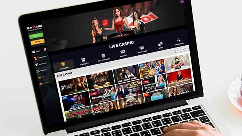 Live-Dealer-Würfelspiel im playamo Casino