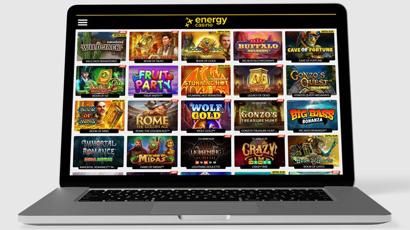 Energie-Kasino - Online-Ablagefächer