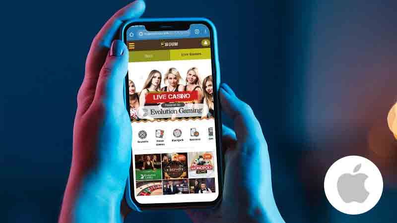 Bob Casino online auf dem iPhone