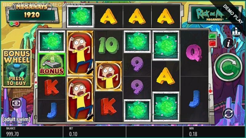 Rick und Morty Megaways