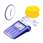 Ein- und Auszahlungszeiten