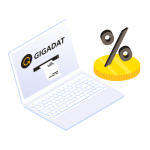 Gebühren und Provisionen, die für Gigadat gelten