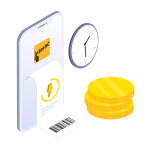 Ein- und Auszahlungszeiten