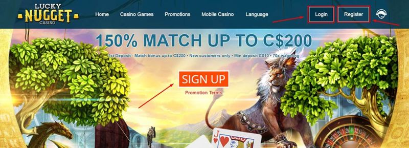 Registrierung des Kontos