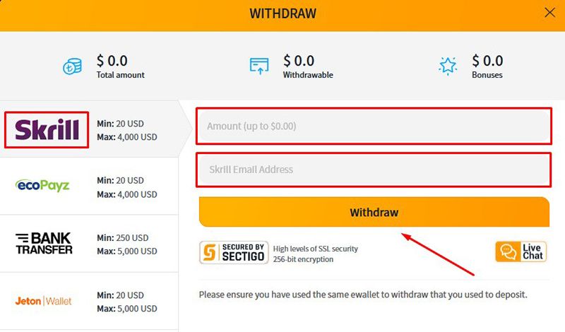 Beenden der Operation