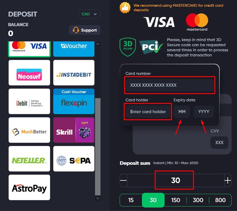 Informationen zur Karte