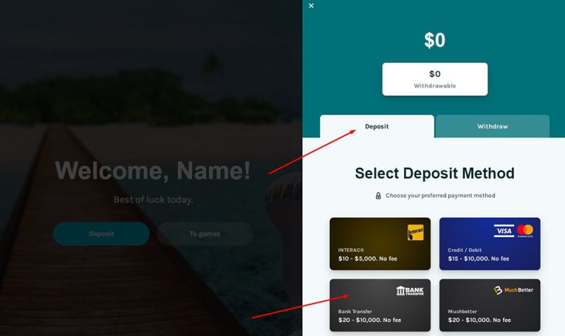 Banküberweisungskarte