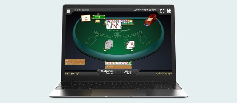 kostenloses Online-3-Karten-Baccarat