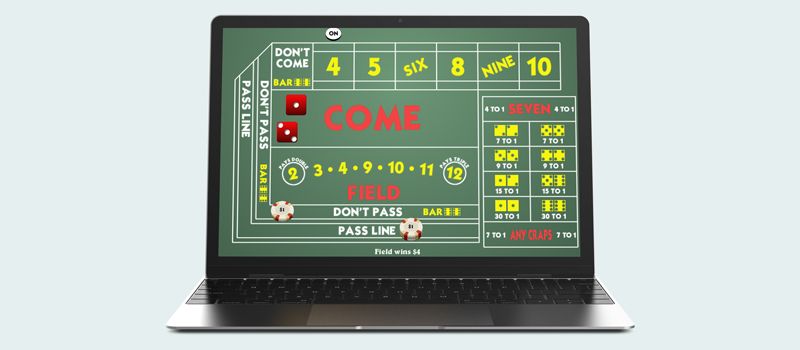 kostenloses Online vereinfachtes Craps