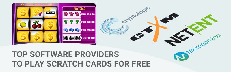 top 4 Entwickler von Rubbelkarten-Software