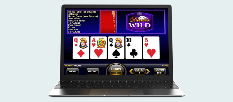 kostenlose Online-Deauces Wild-Videopoker