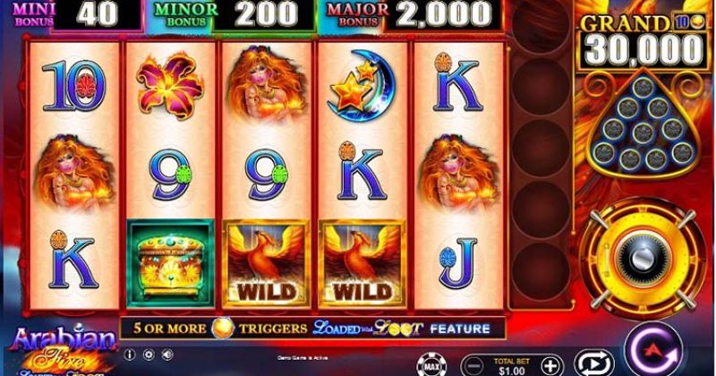 Spielen Sie jetzt den Arabian Fire Slot Online von Ainsworth kostenlos / Casino Deutschland