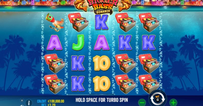 Spielen Sie jetzt den Bigger Bass Bonanza Slot Online von Reel Kingdom kostenlos / Casino Deutschland