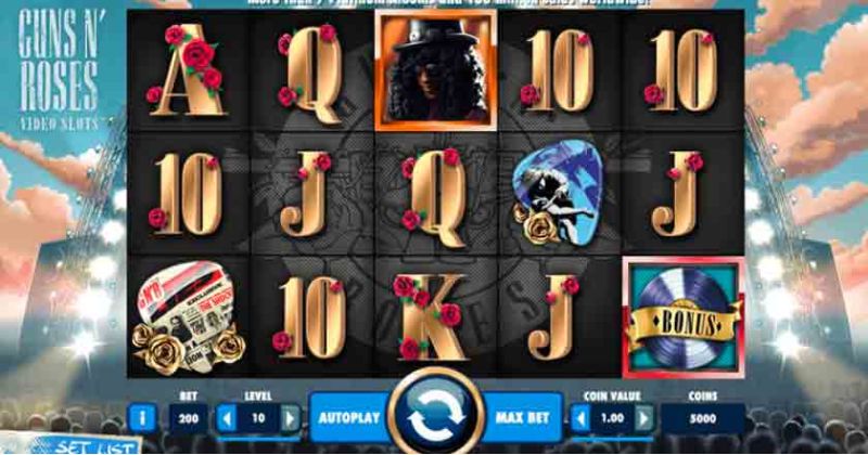 Spielen Sie jetzt den Guns N' Roses Slot Online von NetEnt kostenlos / Casino Deutschland