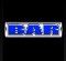 Blaue Bar