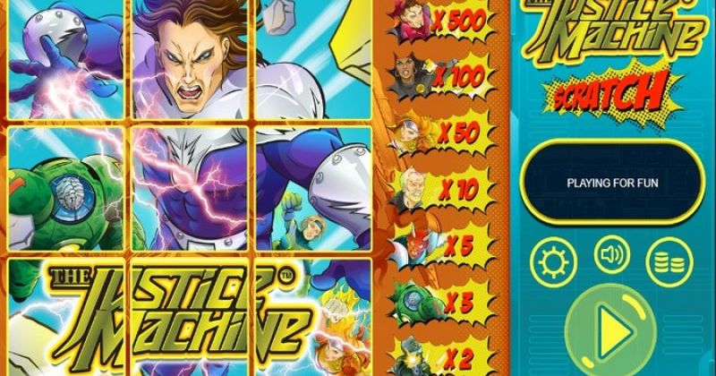 Spielen Sie jetzt den in Justice Machine Scratch Slot Online von 1x2 Gaming kostenlos / Casino Deutschland