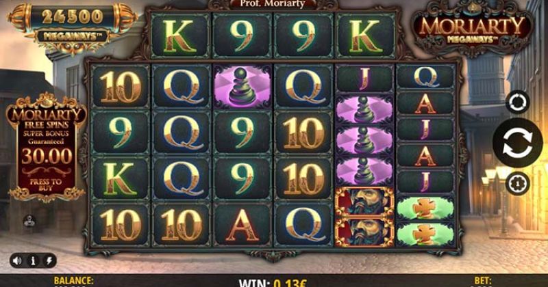 Spielen Sie jetzt den Moriarty Megaways Slot Online von iSoftBet kostenlos / Casino Deutschland