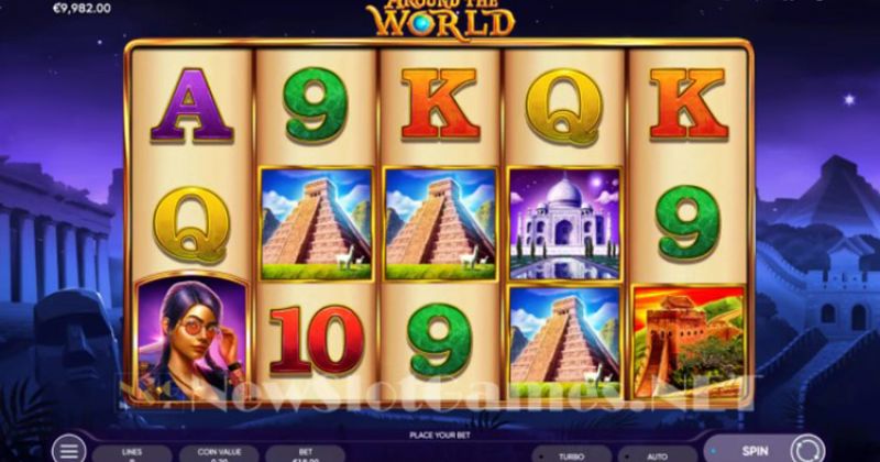 Jetzt kostenlos in Around the World von Endorphina spielen / Casino Deutschland