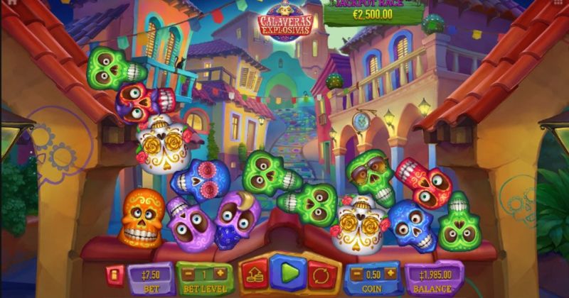 Spielen Sie jetzt den Calaveras Explosivas Slot Online von Habanero kostenlos / Casino Deutschland