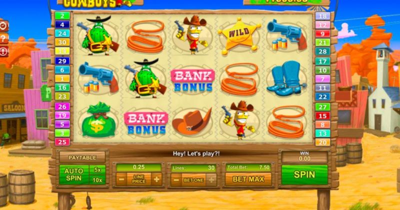 Spielen Sie jetzt den Freaky Bandits Slot Online von GamesOS kostenlos / Casino Deutschland