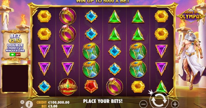 In Gates of Olympus Slot von Pragmatic Play jetzt kostenlos online spielen / Casino Deutschland
